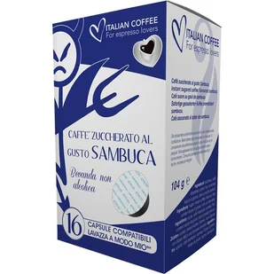 Sambuca 16 kapsułek do Lavazza A Modo Mio - Kawa w kapsułkach i saszetkach - miniaturka - grafika 1