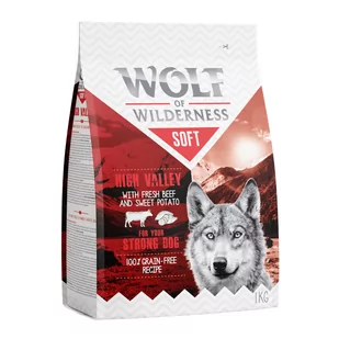 Wolf of Wilderness Soft & Strong 1 kg - Sucha karma dla psów - miniaturka - grafika 1