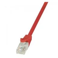 Kable miedziane - Logilink Patchcord CAT 5e UTP 10m czerwone CP1094U - miniaturka - grafika 1
