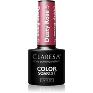 Lakiery hybrydowe - CLARESA Lakier hybrydowy DUSTY ROSE 5 -5g - miniaturka - grafika 1