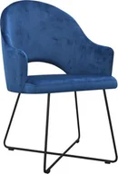 Fotele - Elior Tapicerowany fotel z podłokietnikami - Jorti 4X - miniaturka - grafika 1