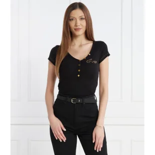 GUESS T-shirt | Slim Fit - Koszulki i topy damskie - miniaturka - grafika 1