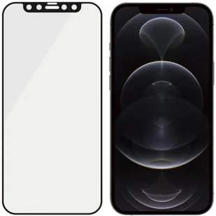 PanzerGlass Szkło hartowane antybakteryjne CF AG iPhone 12 / 12 Pro, czarna ramka 5711724027208 - Szkła hartowane na telefon - miniaturka - grafika 1
