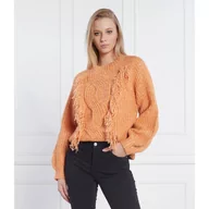 Swetry damskie - Silvian Heach Sweter | Oversize fit | z dodatkiem wełny - miniaturka - grafika 1