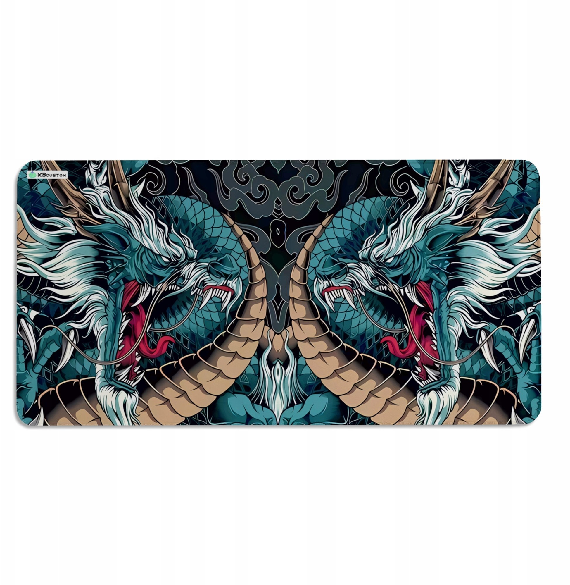 Podkładka KBcustom DUŻA PODKŁADKA MATA POD MYSZKĘ MYSZ 100x50 XXXL KBcustom Biurko Dragon 62