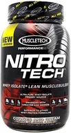 Odżywki białkowe - MuscleTech - Odżywka białkowa Nitro-Tech, Milk Chocolate, Proszek, 907g - miniaturka - grafika 1
