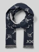 Apaszki i szaliki męskie - Szal z wystrzępieniami model ‘Feris’ - miniaturka - grafika 1