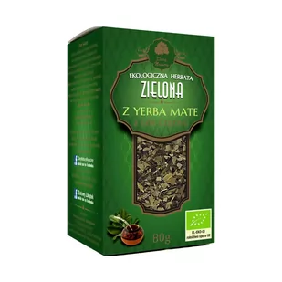 Dary Natury Mirosław Angielczyk, Koryciny 73,17-31 Herbata zielona z YERBA MATE BIO 80 g 000-7E85-926E9 - Herbata - miniaturka - grafika 1