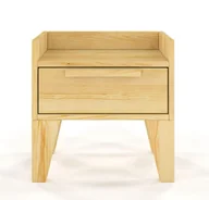 Szafki nocne - Drewniana szafka nocna z szufladą H8-W76 - miniaturka - grafika 1