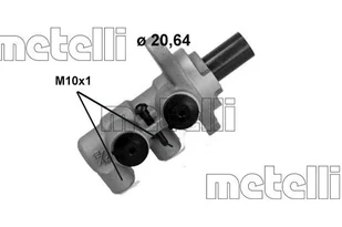 Pompa hamulcowa Metelli 05-1240 - Pompy hamulcowe - miniaturka - grafika 1