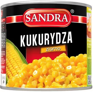 Kukurydza ziarno Sandra puszka 425ml - Pasztet i przetwory mięsne - miniaturka - grafika 1