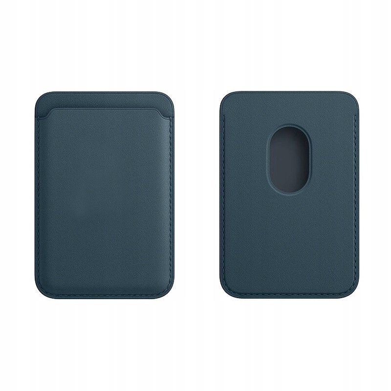 2 x Portfel z ekoskóry Etui na karty z MagSafe do iPhone'a 15 14 13 12 Gr