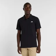 Koszulki męskie - Koszulka męska New Balance MT51519BK czarna - miniaturka - grafika 1