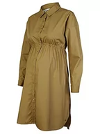 Sukienki ciążowe - ESPRIT Maternity Sukienka damska Wvn Ls, Khaki Green - 350, 40 - miniaturka - grafika 1