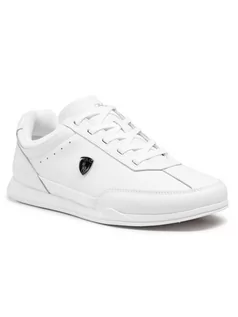 Sneakersy męskie - Polo Ralph Lauren Sneakersy Irvine Low 809806258004 Biały - grafika 1