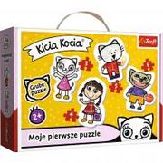 Puzzle - Moje pierwsze puzzle. Wesoła Kicia Kocia Trefl - miniaturka - grafika 1