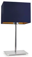Lampy stojące - Lampka nocna z włącznikiem na chromowanym stelażu - L3-H48 - miniaturka - grafika 1