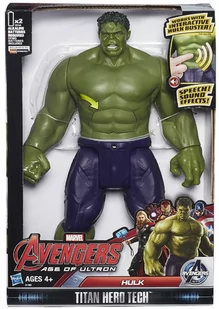 Hasbro Figurka Hulk z Dźwiękami Interaktywna B1382 BEMISIE B1382 - Figurki dla dzieci - miniaturka - grafika 1