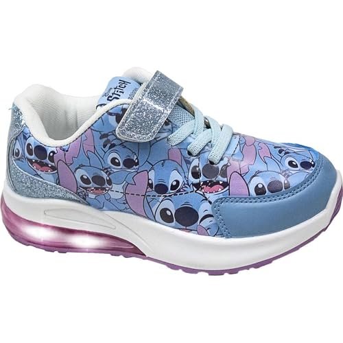 CERDÁ LIFE'S LITTLE MOMENTS Sportowa podeszwa PVC Stitch światła dla chłopców i dziewcząt Oficjalne buty dziecięce, wygodne, wytrzymałe - sportowe światła Stitch do codziennego użytku, zajęcia szkolne