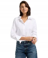 Koszule damskie - Koszula Lee POCKETLESS SHIRT 112363427 Bright White L - miniaturka - grafika 1
