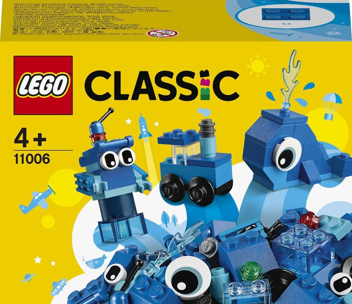 LEGO Classic Niebieskie klocki kreatywne 11006