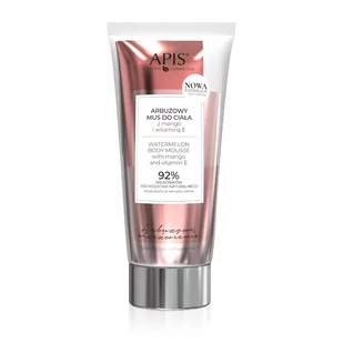 Apis Arbuzowe Orzeźwienie Arbuzowy Mus Do Ciała z Mango i Witaminą E 200ml - Balsamy i kremy do ciała - miniaturka - grafika 1