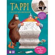 Tappi i długie kolorowanie. Wizyta u fok. Złośliwe czary - Kolorowanki, wyklejanki - miniaturka - grafika 1