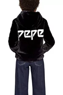 Kurtka damska Pepe Jeans Marthies futerko z kapturem-XS - Kurtki damskie - miniaturka - grafika 1