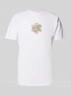 Koszulki męskie - T-shirt z nadrukiem z logo - miniaturka - grafika 1