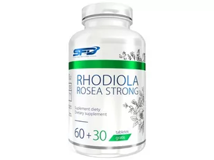 SFD Adapto Rhodiola Rosea Strong, 90 tabletek - Witaminy i minerały dla sportowców - miniaturka - grafika 1