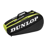 Tenis ziemny - Torba tenisowa Dunlop Sx Club 6 Rkt 2022 Black/Yellow - miniaturka - grafika 1