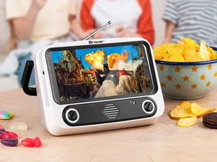 Tracer Stojak na telefon z głośnikiem BT TV79 - FM, USB, Powerbank - Pozostałe akcesoria do telefonów - miniaturka - grafika 5