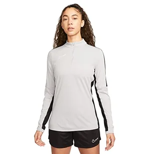 Nike Soccer Drill Top W Nk Df Acd23 Dril Top, Wolf Grey/Black/White, DR1354-012, XL - Koszulki i topy damskie - miniaturka - grafika 1