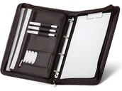 Teczki i aktówki - Solome, Teczka Konferencyjna Biwuar, A4, Brązowa - miniaturka - grafika 1