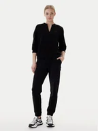 Dresy damskie - EA7 Emporio Armani Dres 7W000976 AF12501 UC001 Czarny Regular Fit - miniaturka - grafika 1