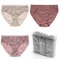 Majtki damskie - Figi bikini L-122BI 52 ex 3-pak - Lama - miniaturka - grafika 1