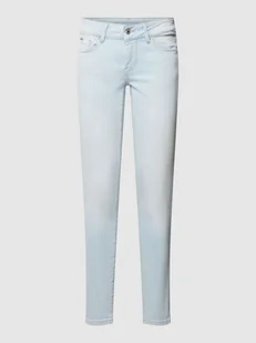 Jeansy o kroju skinny fit z 5 kieszeniami model ‘SOHO’ - Spodnie damskie - miniaturka - grafika 1