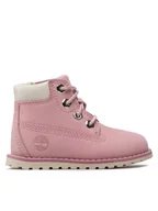 Buty dla dziewczynek - Timberland Trapery Pokey Pine TB0A27EGV201 Różowy - miniaturka - grafika 1