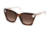 Okulary przeciwsłoneczne - Okulary JUST CAVALLI SJC024V5209AJ. Okulary przeciwsłoneczne, Kolor brązowy. Kobieta. - miniaturka - grafika 1