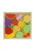 puzzle drewniane 3d - owoce - Układanki dla dzieci - miniaturka - grafika 1