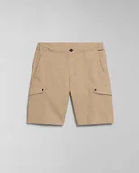 Spodenki męskie - shorts e bermuda uomo napapijri n-dease np0a4i4u n1e beige cornstalk - miniaturka - grafika 1