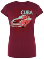 Koszulki i topy damskie - T-Shirt damski nadruk Cuba Libre Rozm.L - miniaturka - grafika 1