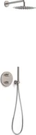 Baterie wannowe i prysznicowe - Zestaw TRES Fuji Therm-box Stal 28125004AC - miniaturka - grafika 1