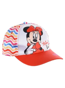 Disney Minnie Mouse Czapka "Minnie" w kolorze czerwono-białym - Czapki damskie - miniaturka - grafika 1