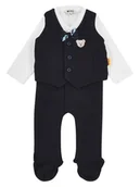 Śpiochy dla niemowląt - Steiff Śpioszki w kolorze czarno-białym - miniaturka - grafika 1