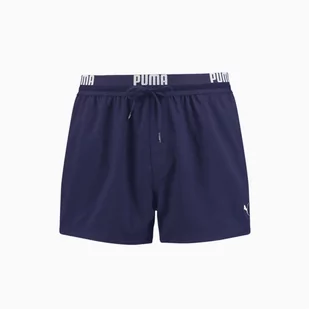 Kąpielówki męskie Puma SWIM LOGO granatowe 90765901 - Kąpielówki męskie - miniaturka - grafika 1