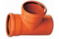 Odwodnienia, kanały i akcesoria - Kaczmarek Trójnik SN8 PP 110x110x87 - 0720103390 - miniaturka - grafika 1