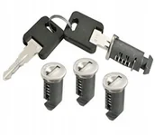 Akcesoria do bagażników dachowych - Komplet zamków 4szt do bagażników Cruz 932 014 - miniaturka - grafika 1