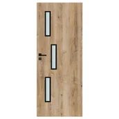 Drzwi wewnętrzne - Drzwi pokojowe KARINA dąb country 70 prawe - miniaturka - grafika 1