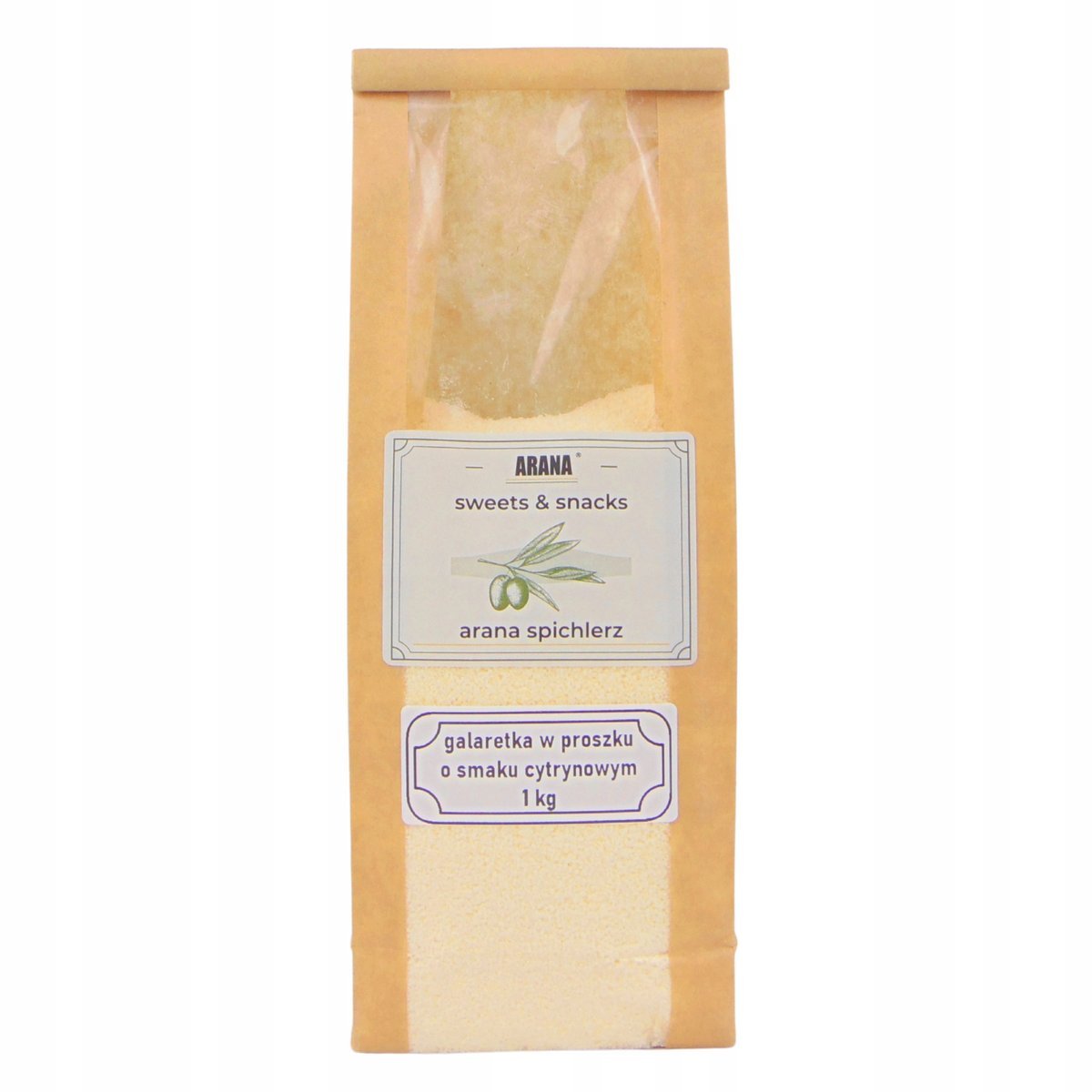 GALARETKA CYTRYNOWA 1 kg w proszku wysoka jakość